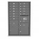 13 Door, 2 Parcel Locker 4C Horizontal Mailbox