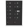 7 Door, 2 Parcel Locker 4C Horizontal Mailbox