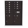 10 Door, 2 Parcel Locker 4C Horizontal Mailbox