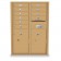 10 Door, 2 Parcel Locker 4C Horizontal Mailbox