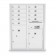 9 Door, 2 Parcel Locker 4C Horizontal Mailbox