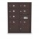 5 Door, 2 Parcel Locker 4C Horizontal Mailbox