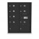 5 Door, 2 Parcel Locker 4C Horizontal Mailbox