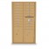 17 Door, 2 Parcel Locker 4C Horizontal Mailbox