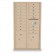 17 Door, 2 Parcel Locker 4C Horizontal Mailbox