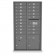 18 Door, 2 Parcel Locker 4C Horizontal Mailbox