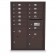 11 Door, 2 Parcel Locker 4C Horizontal Mailbox