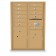 11 Door, 2 Parcel Locker 4C Horizontal Mailbox
