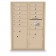 11 Door, 2 Parcel Locker 4C Horizontal Mailbox