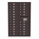 24 Door 4C Horizontal Mailbox
