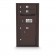 2 Door, 1 Parcel Locker 4C Horizontal Mailbox