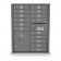 15 Door, 1 Parcel Locker 4C Horizontal Mailbox