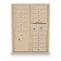 15 Door, 1 Parcel Locker 4C Horizontal Mailbox