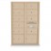 11 Door Over-sized 4C Horizontal Mailbox