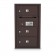 3 Door Over-sized 4C Horizontal Mailbox