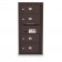 4 Door Over-sized 4C Horizontal Mailbox