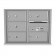 5 Door Over-sized 4C Horizontal Mailbox