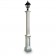 Signature Lamp Post Without Mount, White